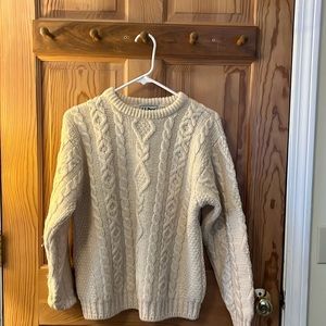 LL Bean Aaron Wool Sweater